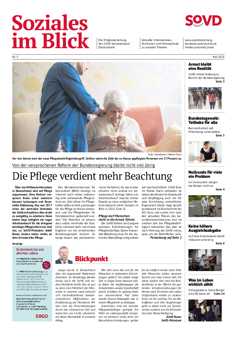 SoVD-Zeitung 05/2021 (Mitteldeutschland)