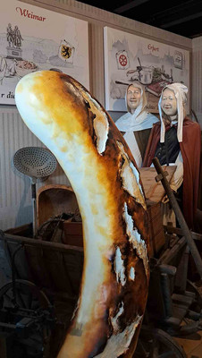 Riesige Bratwurst-Figur