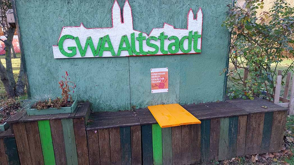 Die Magdeburger "Orange Bank"