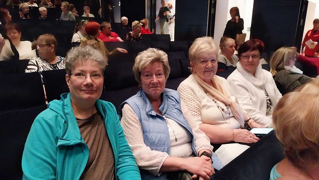 Vom SoVD-Landesfrauenausschuss waren da (v. li.): Cornelia Rath, Birgit Jungtorius, Ingrid Arndt und Ines Eisenhut